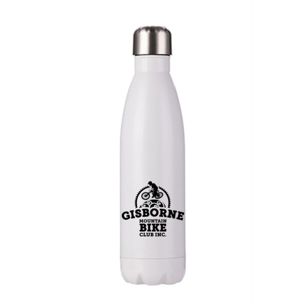 Gisborne MTB Club Logo Stainless Steel Water Bottle Thumbnail